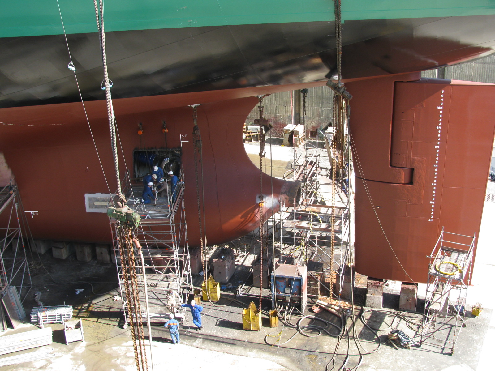 Repair of tailshaft